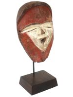 CENTRAL AFRICAN GABON MITSOGO PEOPLE FLAT FACE MASK