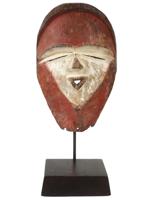 CENTRAL AFRICAN GABON MITSOGO PEOPLE FLAT FACE MASK