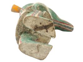 NATIVE AMERICAN HOPI KATSINA CROCODILE FACED FIGURE