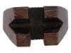 SMALL SOUTHERN AFRICAN CARVED WOOD HEADREST PIC-6