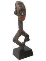 AFRICAN KOTA PEOPLES OBAMBA GUARDIAN RELIQUARY FIGURE