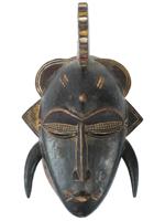 WEST AFRICAN IVORY COAST JIMINI PEOPLE FACE MASK