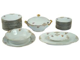 GERMAN SHUMANNN ARZBERG PORCELAIN TABLEWARE SET