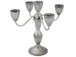 AMERICAN DUCHIN WEIGHTED STERLING SILVER CANDELABRA