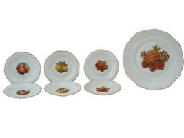 GERMAN BAVARIAN WINTERLING ROSLAU SERVING PLATES