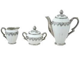 GERMAN BAVARIAN PORCELAIN TEA SET JOLLIS SALVREAM