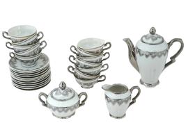 GERMAN BAVARIAN PORCELAIN TEA SET JOLLIS SALVREAM