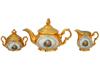 GERMAN BAVARIAN GILT PORCELAIN TEA SET FOR 12 PERSONS PIC-4