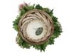 ITALIAN CAPODIMONTE PORCELAIN BASKET WITH FLOWERS PIC-4