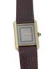 VINTAGE CARTIER TANK SOLO 925 SILVER WRIST WATCH PIC-5