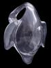 GROUP OF ANIMAL CUT GLASS SCULPTURAL CANDY DISH PIC-9