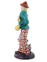 DANISH PORCELAIN FIGURINE OF CLOWN BY M HOLDL