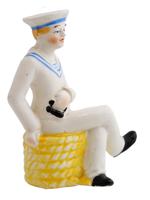 CZECHOSLOVAKIAN ERPHILA PORCELAIN SAILOR BOY FIGURINE