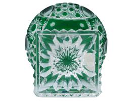 HUNGARIAN CALLISTO CLASSIC CRYSTAL ART VASE 1980S