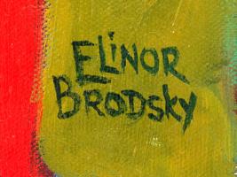 RUSSIAN AND ISRAELI ELINOR BRODSKY PAINTING 2011