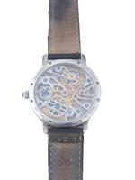 MAURICE LACROIX SWISS SKELETON MENS WRISTWATCH IOB