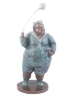 MEXICAN BRUNO LUNA LIMITED ED BRONZE SCULPTURE