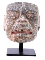 ANCIENT PRE COLUMBIAN AMERICA OLMEC MASK