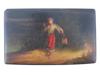 RUSSIAN VISHNYAKOV LACQUER TRINKET BOX LATE 19TH C PIC-0