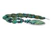 AMY KAHN RUSSEL AGATE TURQUOISE SILVER NECKLACE PIC-2