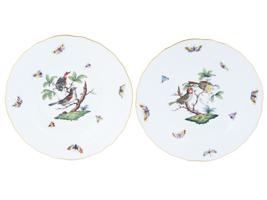 HUNGARIAN HEREND ROTHSCHILD BIRD PORCELAIN BOWLS