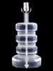 STACKED LUCITE TABLE LAMP IN MANNER OF KARL SPRINGER PIC-1