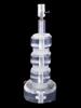 STACKED LUCITE TABLE LAMP IN MANNER OF KARL SPRINGER PIC-2