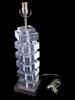 STACKED LUCITE TABLE LAMP IN MANNER OF KARL SPRINGER PIC-1