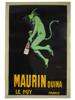 VINTAGE AMERICAN MAURIN QUINA LITHOGRAPH POSTER PIC-0