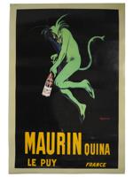 VINTAGE AMERICAN MAURIN QUINA LITHOGRAPH POSTER