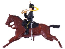 ANTIQUE MILITARY TOY FIGURINES CAVALRY SOLDIERS