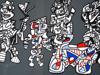 JEAN DUBUFFET 1974 FRENCH SCREENPRINT IN COLORS PIC-3