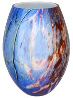 MODERN ITALIAN MURANO HAND BLOWN ART GLASS VASE