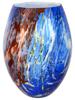 MODERN ITALIAN MURANO HAND BLOWN ART GLASS VASE PIC-1