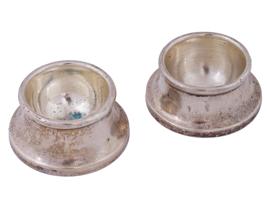 ANTIQUE HIGH GRADE STERLING SILVER CANDLE HOLDERS
