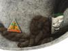 VINTAGE AUSTRIAN HUNTERS GREY FELT HAT WITH BADGES PIC-8