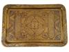 SYRIAN DAMASCUS MAMLUK REVIVAL MIXED METALS TRAY PIC-2