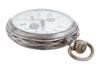 WWII MODEL NAZI GERMAN DAP OFFICIALS POCKET WATCH PIC-2