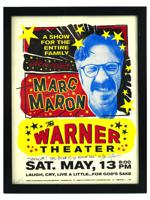 LTD POSTER FOR MARC MARON AMERICAN ACTOR SIGNED