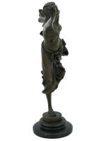 FRENCH DANCER BRONZE SCULPTURE AFTER CLAIRE COLINET