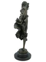 FRENCH DANCER BRONZE SCULPTURE AFTER CLAIRE COLINET