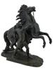 FRENCH BRONZE EQUESTRIAN SCULPTURE AFTER G COUSTOU PIC-0