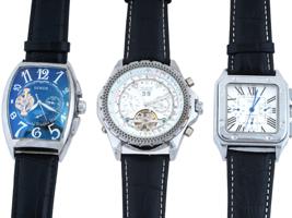 6 CHINESE WRISTWATCHES SEWOR JARAGAR TEVISE MEGIR