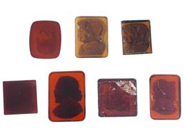 ANTIQUE CARVED GLASS INTAGLIO COLLECTION