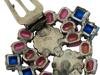 LARGE ISSER SINGER AND SON COSTUME JEWELRY BROOCH CLIP PIC-3