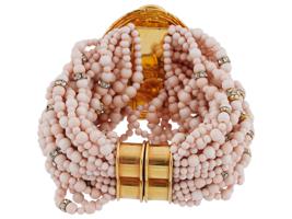 ITALIAN BRACELET WITH CAMEO BY VALENTINO GARAVANI