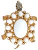 VINTAGE PAULINE RADER JEWELED TORTOISE BROOCH PIC-0