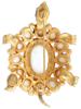 VINTAGE PAULINE RADER JEWELED TORTOISE BROOCH PIC-2