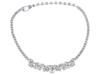 1970S EISENBERG ICE CLEAR RHINESTONE NECKLACE PIC-1