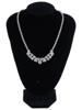 1970S EISENBERG ICE CLEAR RHINESTONE NECKLACE PIC-0